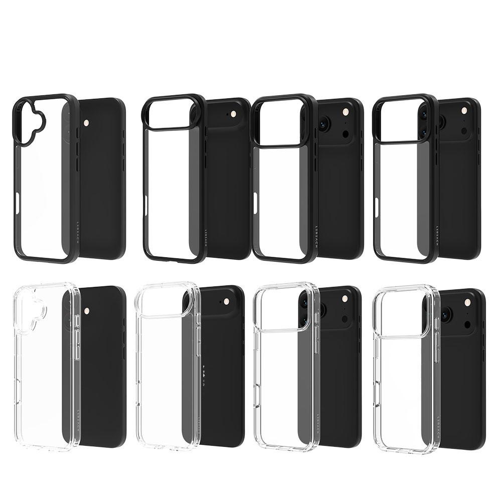 Phone Case For IPhone 17/17 Pro/17 Air/17 Pro Max Luxury Shockproof Clear Silicone Bumper Transparent Slim Shell Back Cover