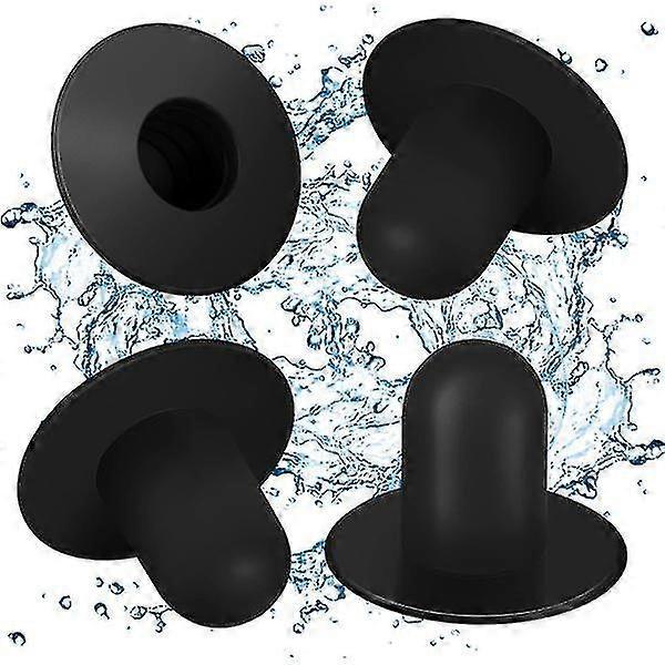 4er-Pack Poolwandstopfen Ersatzteile - Oberirdischer Pool Filterpumpe Filterlochstopfen Kompatibel mit Intex und Bestway