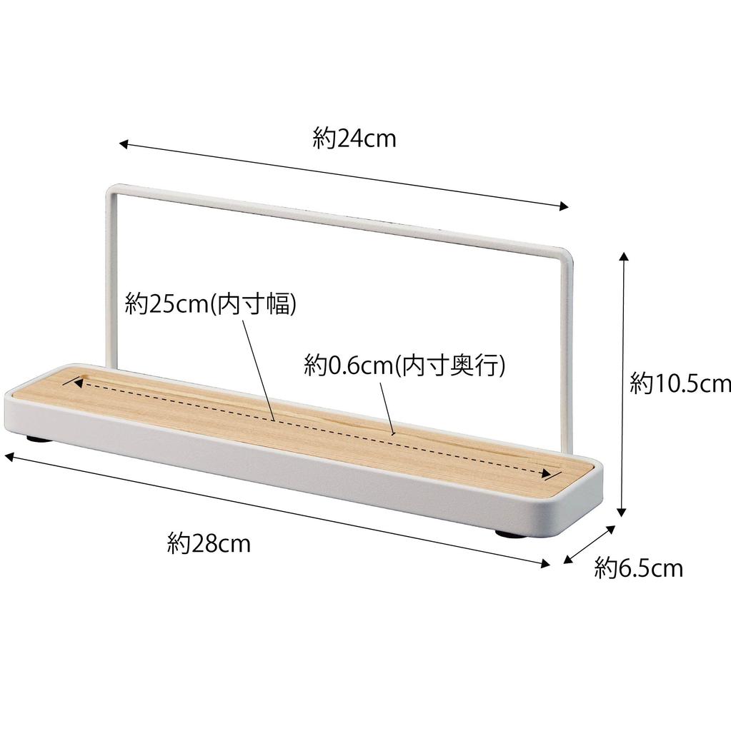 Yamazaki Tower Shinto Shrine W28 X X Simple Shinto Standing 5834 Stand, White, Approx. D6.5 H10.5cm, Shrine, Type,