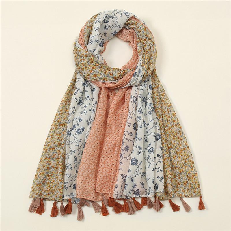 51 Design Fashion Aztec Geometric Paisley Tassel Viscose Shawl Scarf Lady High Quality Wrap Pashmina Stole Bufandas Muslim Hijab