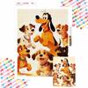 Pluto and Friends Diamond Painting Art Painting Handmade diy5D Home Decoration Gift