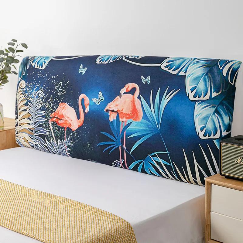 Nordic Cartoon Cat's Paw Bed Head Soft Dust Cover Full Enclosed Elastic Dust-proof Bed Head Cover/ Protective Cover