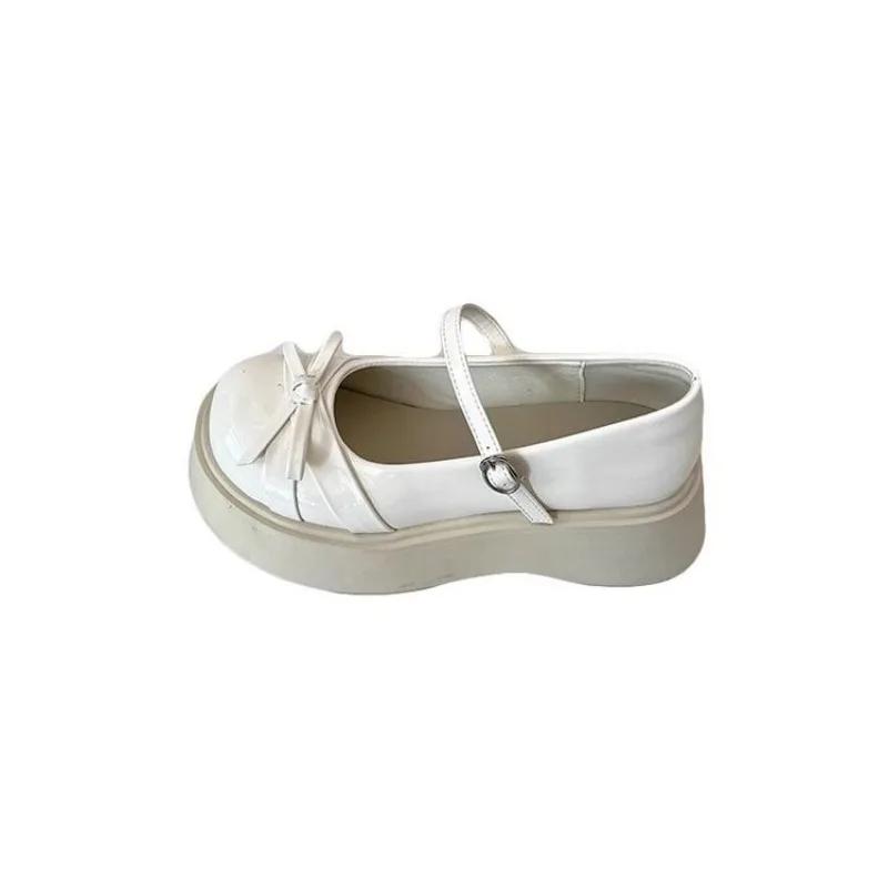 Fashion Women's Shoes 2025 Brand Mary Janes Women's High Heels Fashion Butterfly-knot Dress Pumps Women New Round Toe Platform Heels