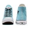 Stussy x Converse Chuck Taylor All Star 70 Hi "Sky Blue" Klasické Pohodlné Odolné proti oděru Vysoké Espadrilky Unisex Modré