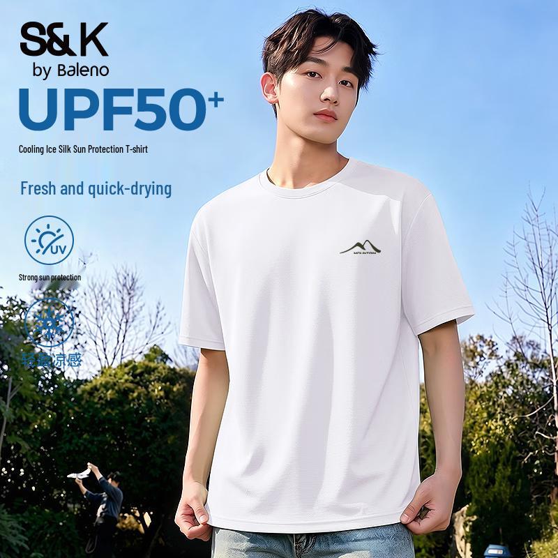Baleno Men s S&K Series Sun Protection Cooling Short Sleeve T-Shirt XL