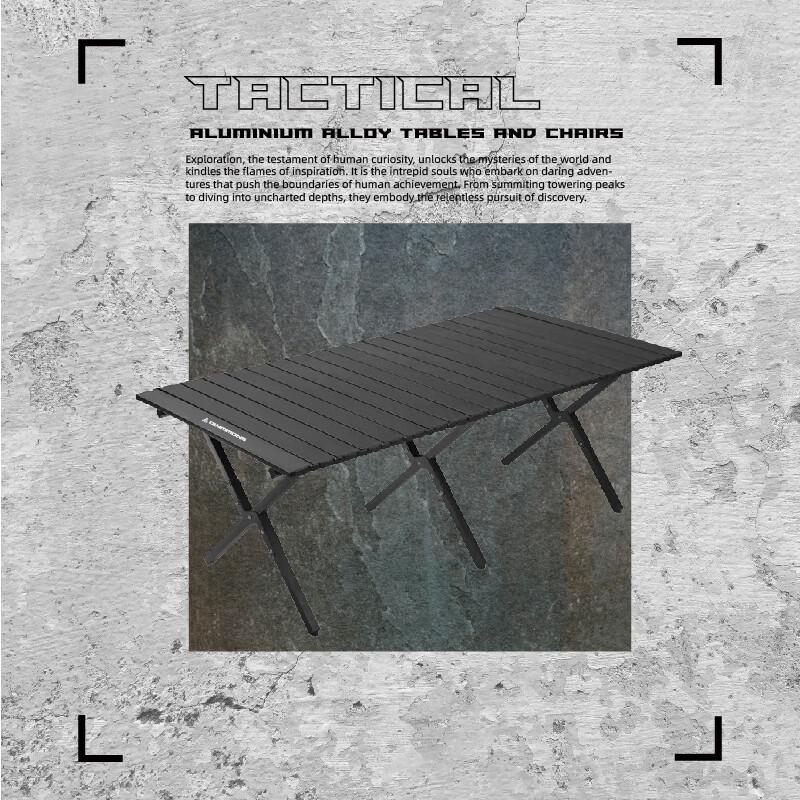 Cuoshan Portable Outdoor Carbon Steel Dining Set