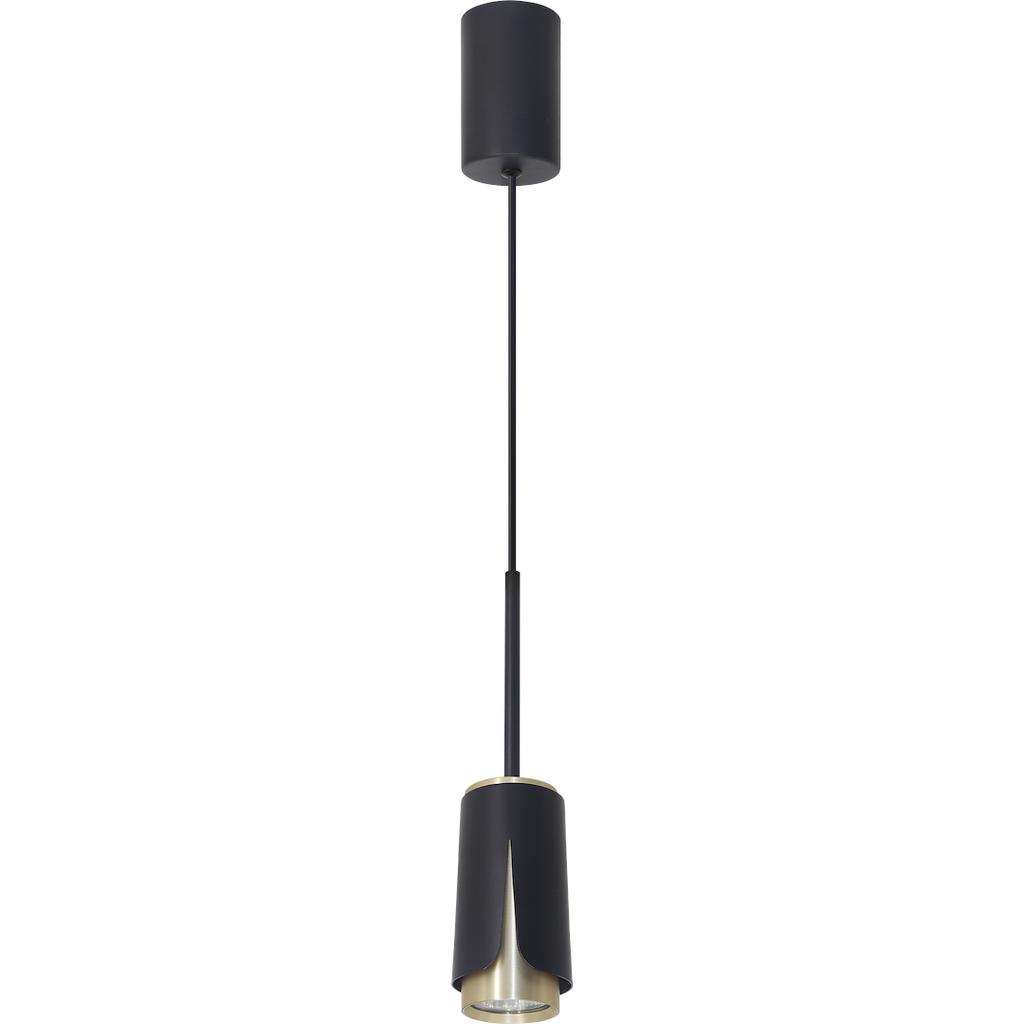 Lampa Wisząca Flower 1 Gu10 Czarny  Alu Milagro Ml0267