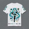 2026 Hatsune Miku Cosplay T-Shirt Anime Miku Memorable Moments Graphic