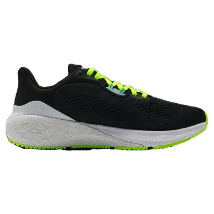 Under Armour Comfortable Low-Top Casual Running Shoes Women sneaker Black Green 3026263-001