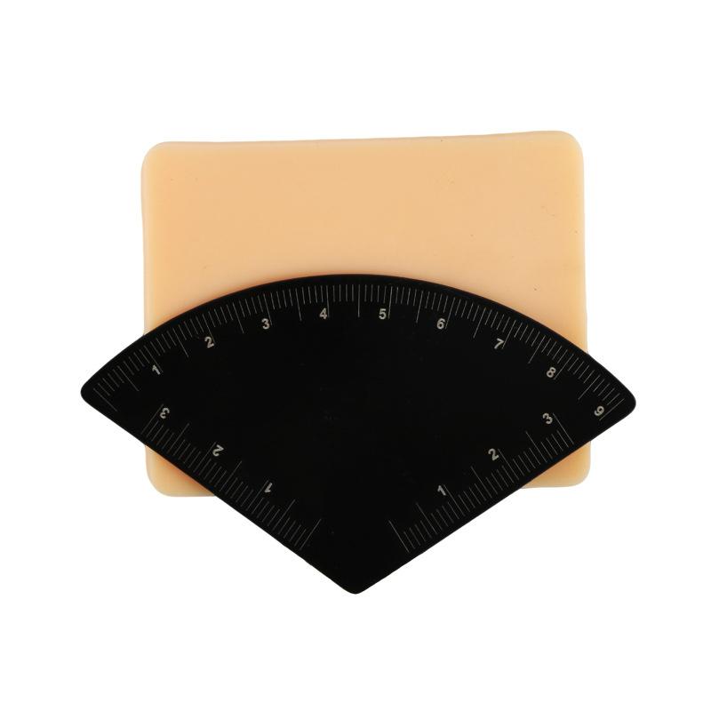 Aluminum Alloy Fast Drawing Eyebrow Design Ruler Microblading Mapping Tool Shaping Permanent Makeup Drawing Guide Ruler Tattoo