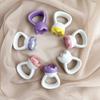 Massage Gua Sha Plate Ceramic Guasha Massage Board Ring Shape Skin Tightening Compact Ergonomic for Face Head Shoulder Knee