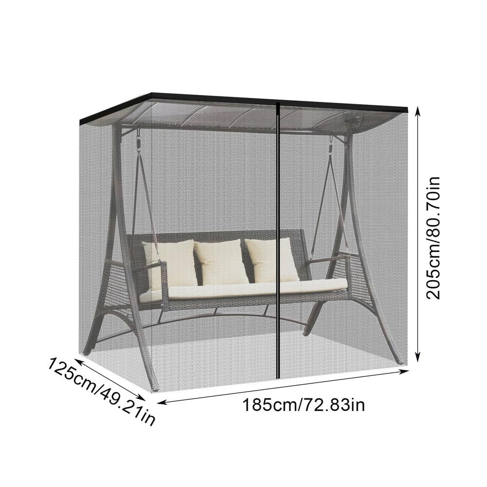 Mosquitoes Netting For Patio Outdoor Porch Swing Net Patio Netting Porch Netting Screen Mosquitoes Curtains For Patio Swing