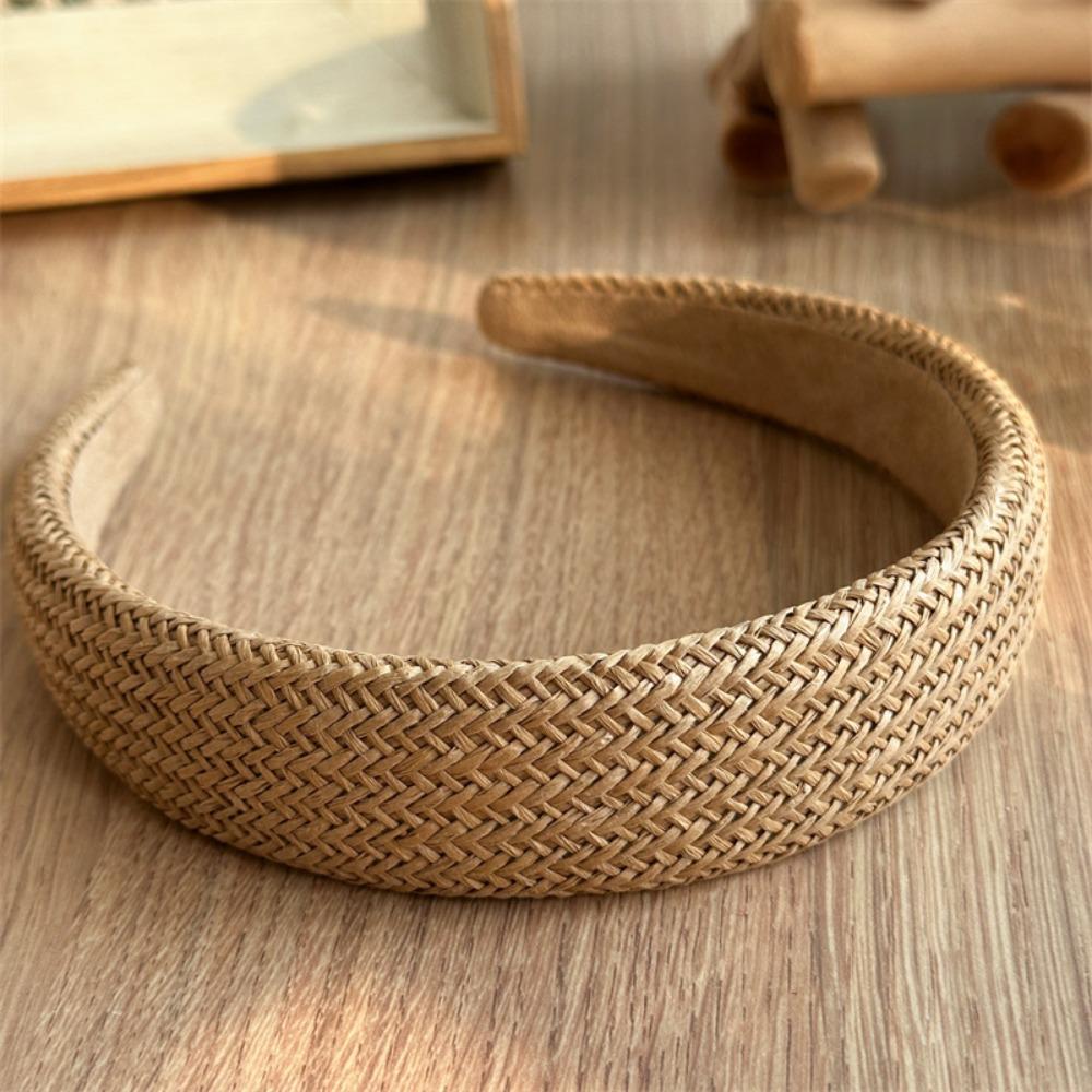 Solid Color Wide Edge Headband Wide Edge Women's Headband Fashion Hair Hoop Women