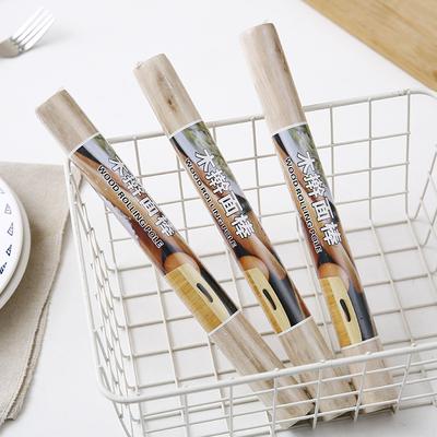 Kitchen Solid Wood Rolling Pin Non-stick Wooden Pressing Pin Baking Tool, Dumpling Skin Rolling Pin Rolling Pin