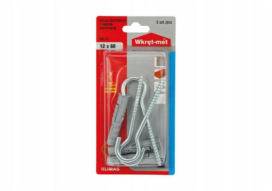 Klimas Wkręt-Met Concrete Plugs 12 X 60 3 Pcs