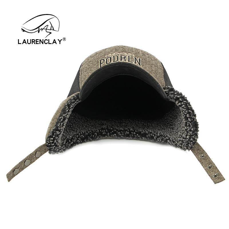 Pălărie Femei Iarnă Protecție Urechi Căciulă Caldă Bărbați Fleece Îngroșată Caldă Pălărie Bumbac Rezistentă la Vânt și la Frig Șapcă de Baseball Trend