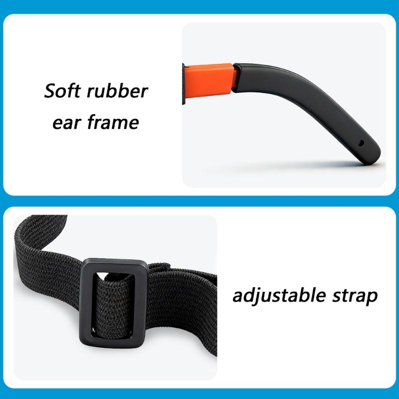 Comfortable Welding Safety Glasses with Solar Charging Automatic Darkening Soft Ear Pad Adjustable for Long Wear In Welding Tasks