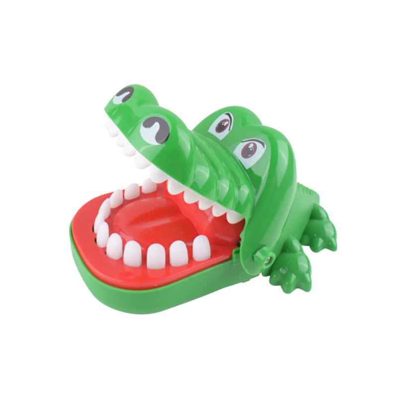 Large Crocodile Bite Finger Game: Funny Parent-Child Tooth Extraction & Evil Dog Prank Toy