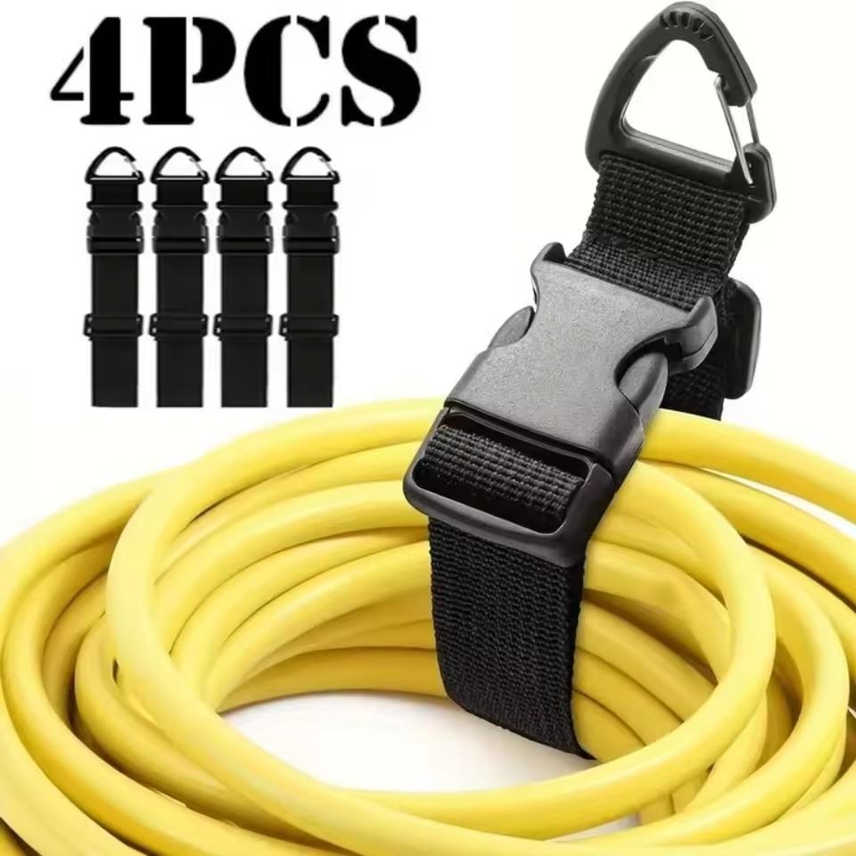 Adjustable Extension Cord Holder Organizer with Triangle Clips for Garage Organization and Storage Heavy Duty Extension Cord