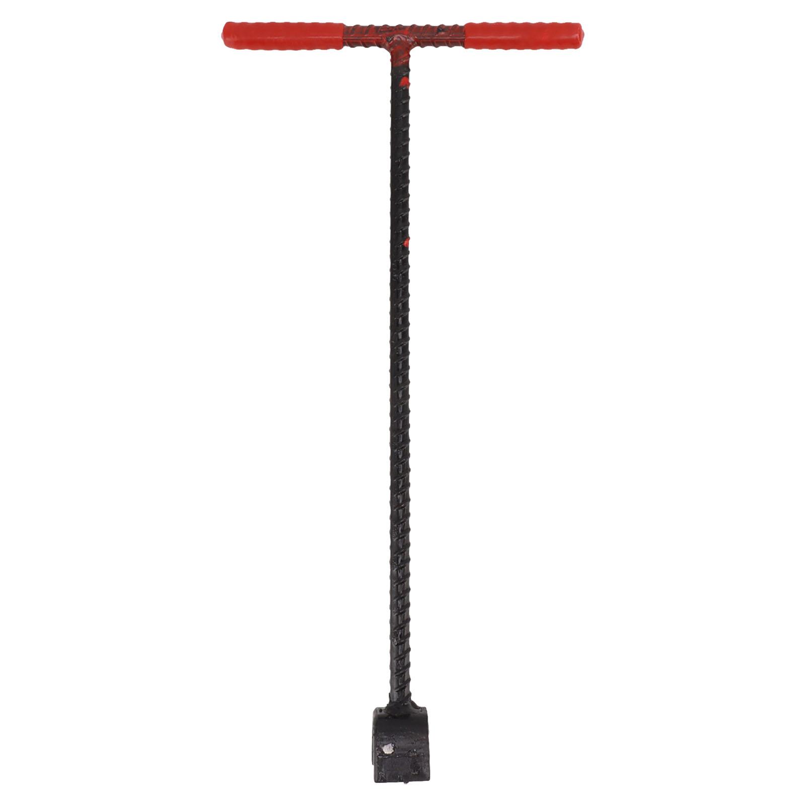 

41x20см Ключ для водомерного колодца Стальная Т-образная рукоятка Ключ для колодца с 4-сторонним многофункциональным ключом для коммунальных служб