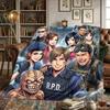 Resident Evil Flannel Blanket Printed Comfortable - Warm, For Bedrooms, Picnics, Travel -HE48