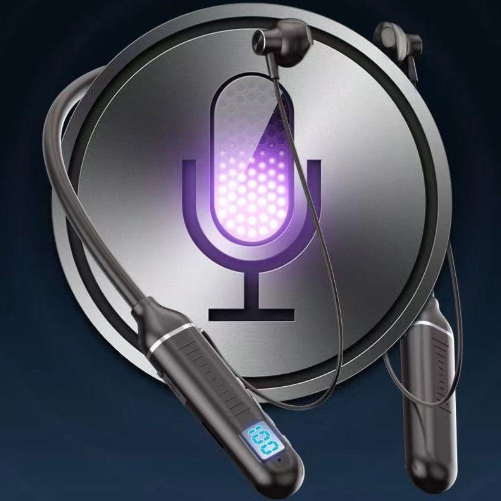 Waterproof Bluetooth Earphone Bluetooth 5.3 Neckband Headphones Wireless Headphones Phone