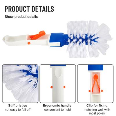 New 1Pcs Cleaning Swimming Pool Wall Corners Swimming Pool Brush Pool Brush For /above Ground Swimming Pool Kitchen