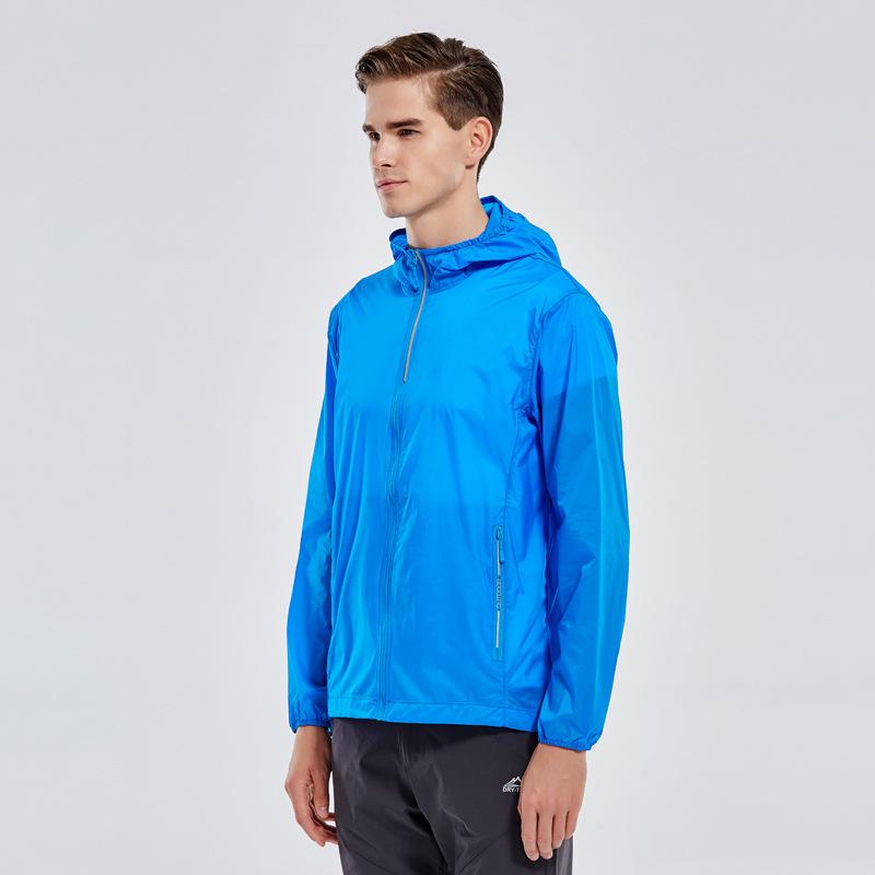 Unisex UV-Protective Lightweight Windbreaker for Outdoor Sports and Fishing