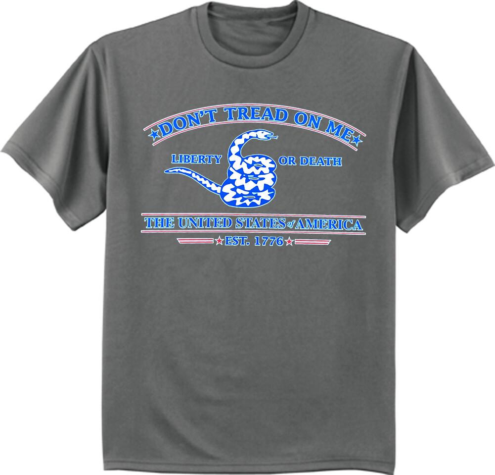 Don t Tread On Me T-shirt Mens Graphic Tee Clothing Apparel XXL