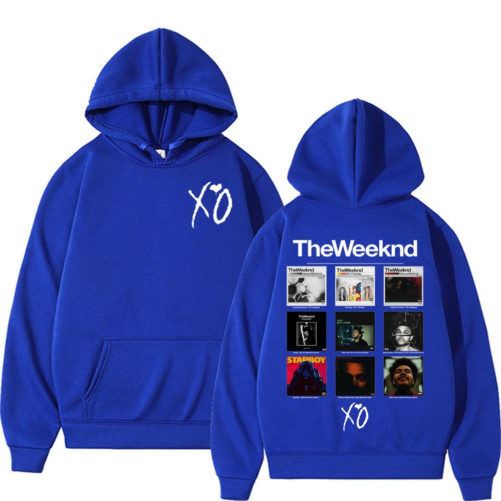 Rapper The Weeknd Album Cover Grafik Hoodies Herren Damen Mode Musik Sweatshirt Bodywarmer Komfort Hoodie