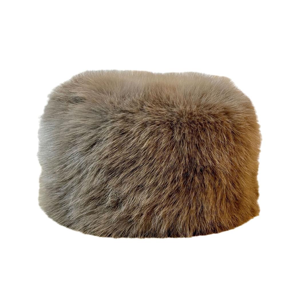 New Flat top Plush Bucket Hat for Women Cross Neck Gaiter Set Fashionable Cold Proof Warm Hat Autumn and Winter