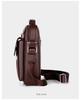 Men's Multi-Functional Crossbody Handbag - Double-Layer, Large Capacity, Fashionable Design