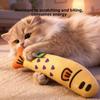 Pet Cat Mint Toy Cat Toy To Amuse Cats Hemp Cloth Fish Self-relaxing and Entertaining Cat Mint Cat Toy Small Realistic Fish