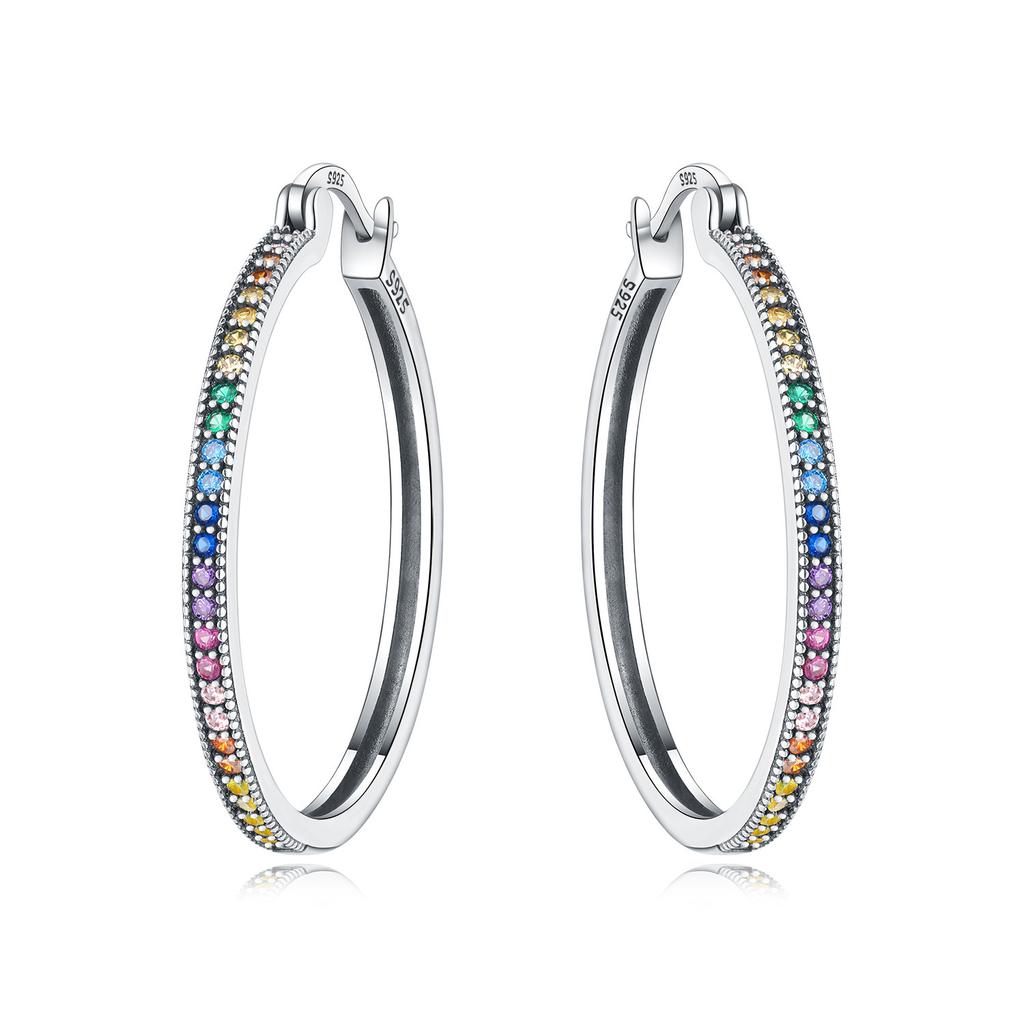 925 Sterling Silver Simple Gold U-shaped Earrings Jewelry Versatile Hoop Earrings for Women Jewelry Fine Birthday Party Gifts
