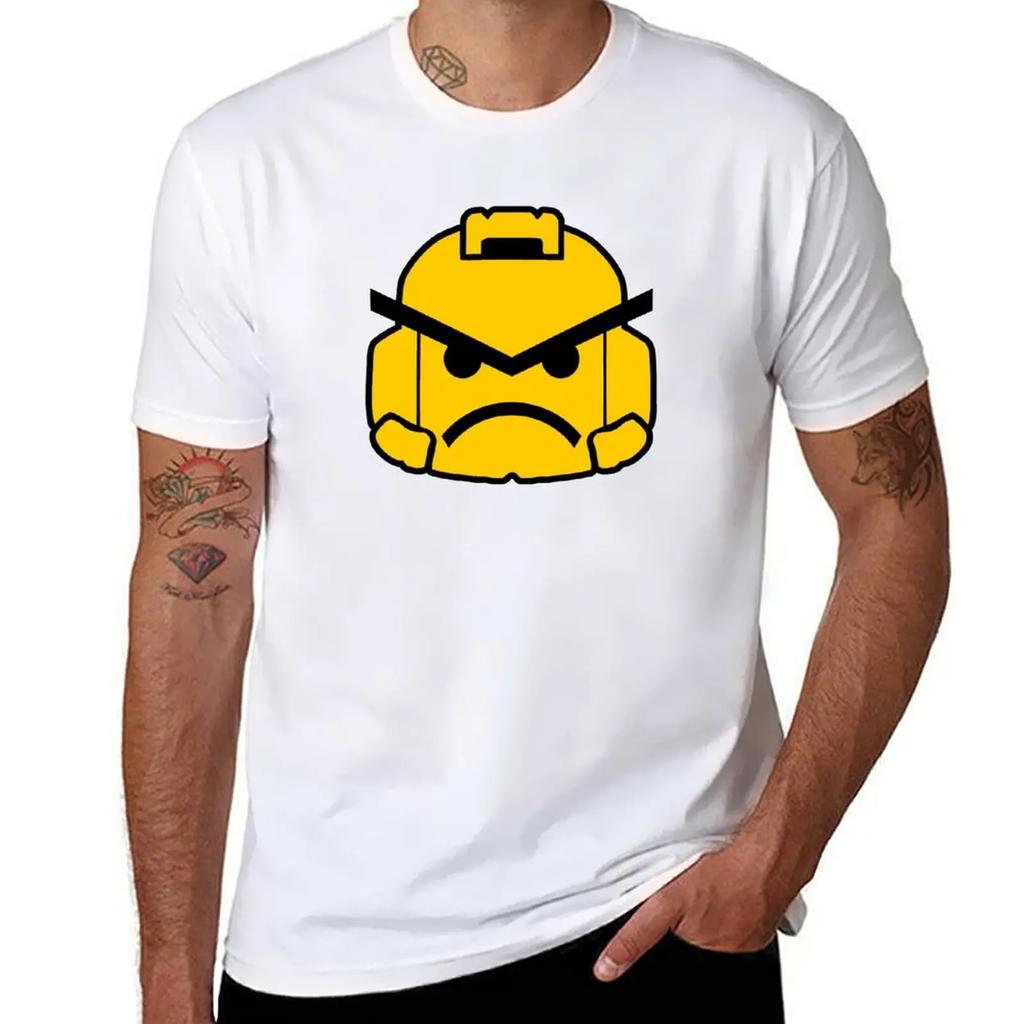 ANGRY MARINE T-Shirt graphic t shirt vintage quick-drying blanks mens white t shirts