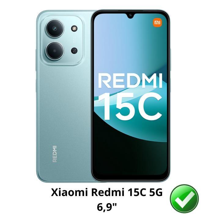 Verre Trempé pour Xiaomi Redmi 15C 5G [Pack 4] Film Vitre Protection Ecran Phonillico®