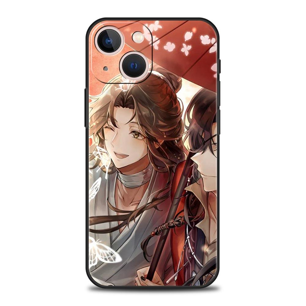 Phone Case For iPhone 17 16e 15 14 13 12 11 Pro Max SE 7 8 Plus Shell iPhone 16 Soft TPU Cover Heaven Official's Blessing