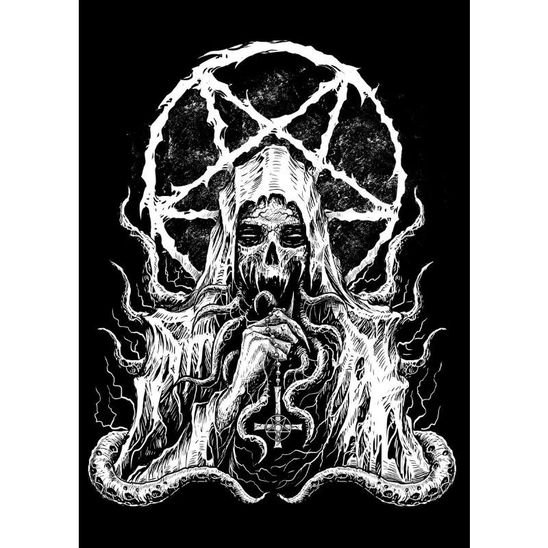 Poster Satanic Stil Gotic Demon Lucifer Gotic 666 Satan Baphomet Pictură pe Pânză Artă de Perete Imagine pentru Camera de Zi Decor Acasă