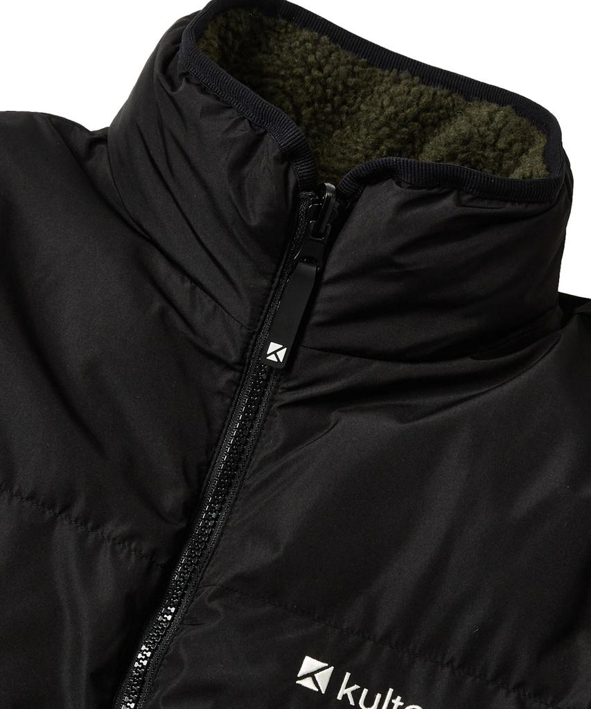 Kulte 825 Reversible Sherpa Padded Jacket Khaki