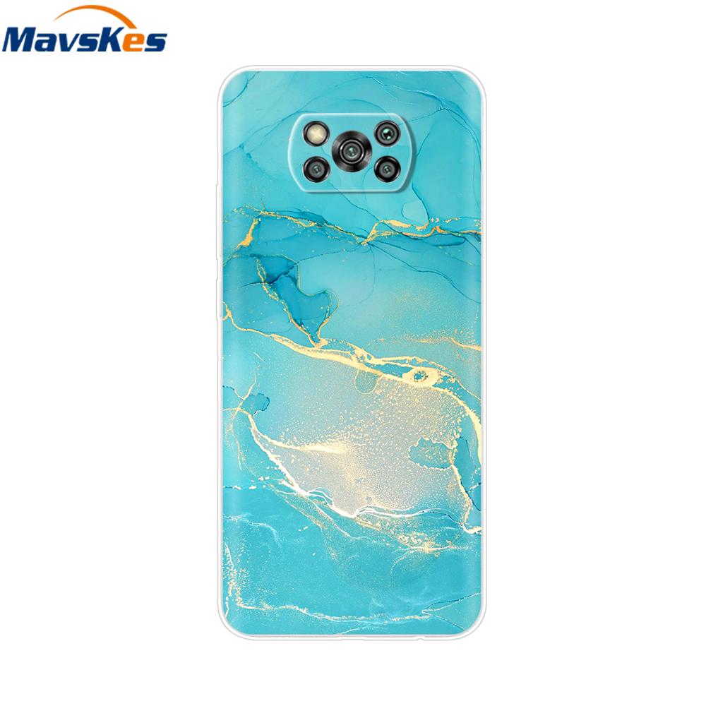 Pour Xiaomi POCO X3 Coque Pour Poco X3 Pro NFC Silicone Souple Arrière Pour Poco X3 POCOX3 X 3 NFC 6.67'' Fundas Coques Coque Pare-chocs