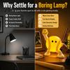 Soft Warm LED Bedroom Lighting Sports Ball Silicone Night Light, 7 Styles Football Basketball Tennis Golf Amber Atmosphere Tap Lamp, USB Rechargeable
