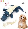 Plush Sound Toy: Crocodile Corn Velvet Pet Molar Dog Toy