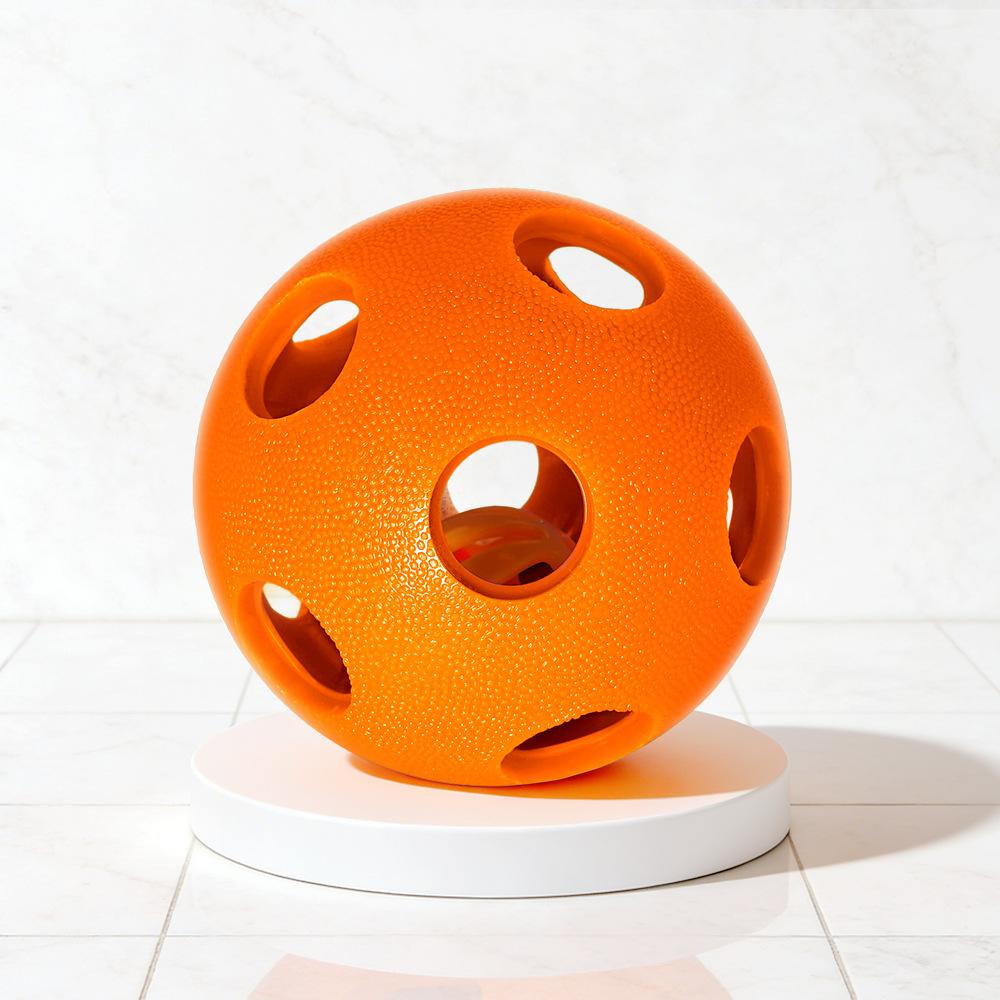 Pet Self-amusement Chewing Toy Ball, Durable Hollow Food-leaking Ball, Dog and Cat Pet Toy Ball, Dog Toy