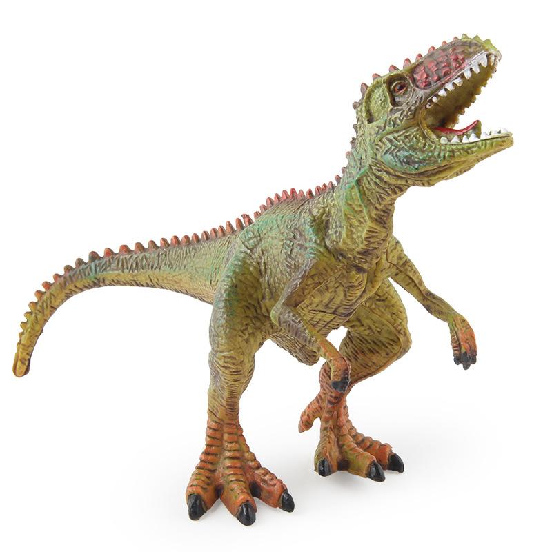 Xd-4 Simulation Animal Model Dinosaur Toy Velociraptor Heterodon Hollow Ornament Cake Decoration