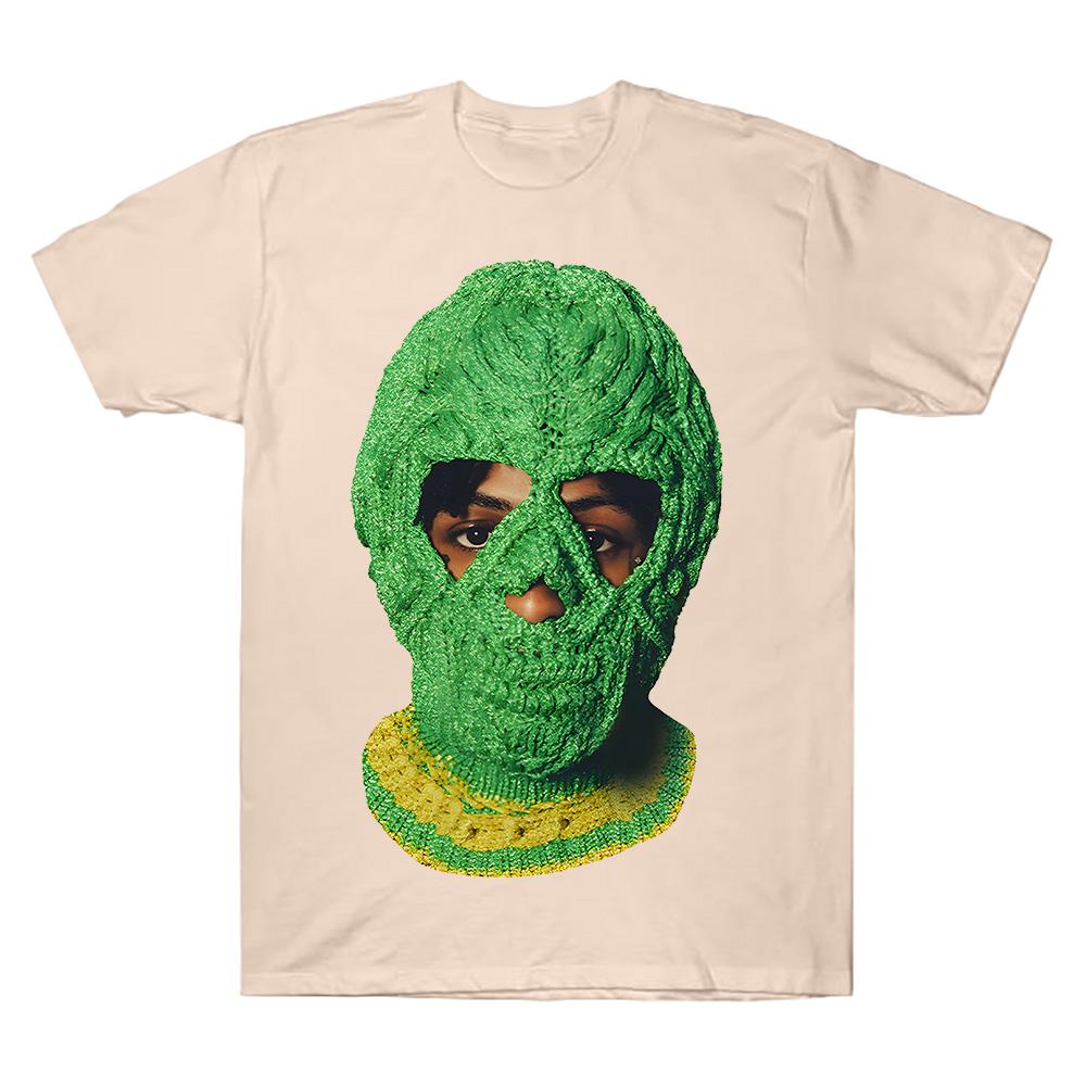 YoungBoy Never Broke Again Mask Boxy Tee Men Fashion T-shirt Hip Hop Tops Tee Women Tshirt Summer Cotton Tee