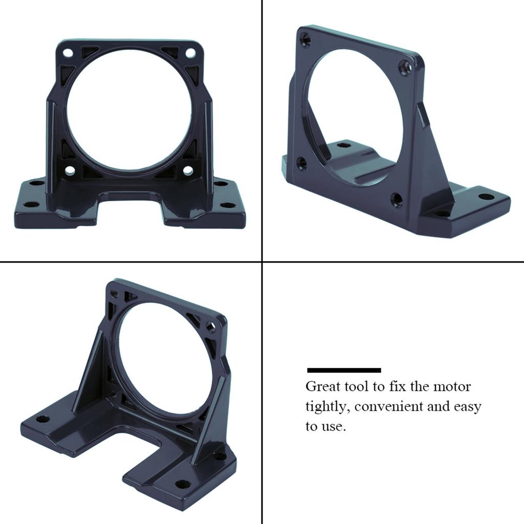 High Hardness Black Auxiliary Motor Bracket Support Fixed Base Superior (#03)
