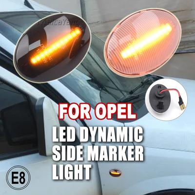 Dynamische LED Seitenmarkierungsleuchten für Opel Astra F Corsa B Sintra Tigra Combo C Corsa C Meriva A Blinker
