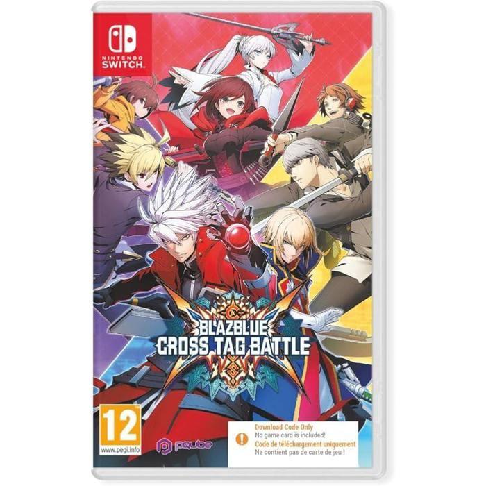 Blazblue Cross Tag Battle Nintendo SWITCH (Code De Téléchargement) (code Dans La Boîte )