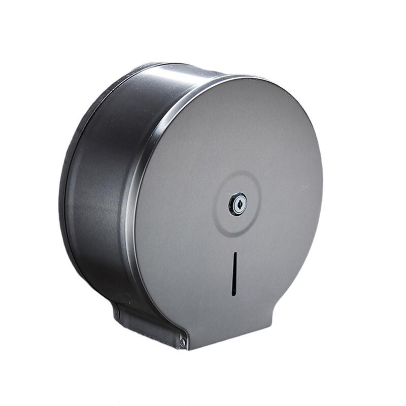 Stainless Steel Wall-Mounted Jumbo Toilet Roll Dispenser