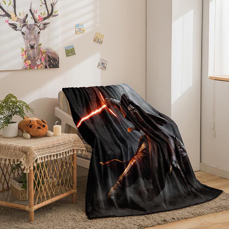 

Cartoon Planet Series Double Sided Flannel 3D Digital Printing Blanket Blanket 70 * 100Cm 250g